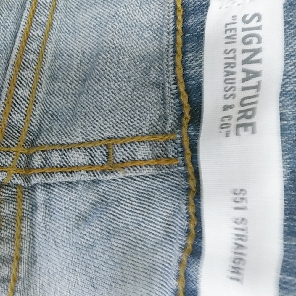 Levis 551 Straight 49x31 Mens Jeans - Picture 4 of 12